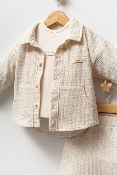 MixMax Bebe Baby Boy Renewall 3 Piece Set 100% Cotton