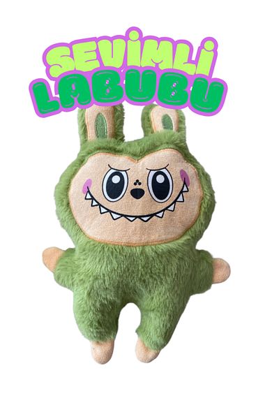 esdishopping Labubu Plush Toy – Popular Cute Soft Sleeping and Playmate 35 cm