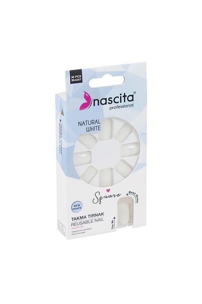 nascita False Nails 36 Lı Square Nasnaıl00140