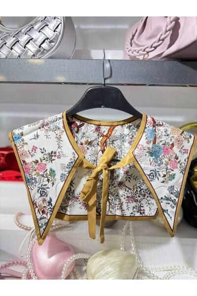 MODAGK Imported Vintage Shawl Collar Scarf - Collar
