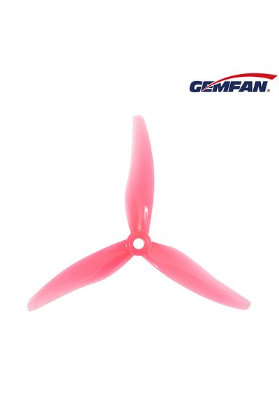Choice 2Pairs Pink 2 Pairs Gemfan Hurricane 51477 5.1X4.77X3 3-Blade PC Propeller for RC FPV Racing Freesty