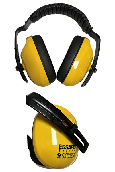 Essafe Gürültü Önleyici Kulaklık Sarı - 26DB