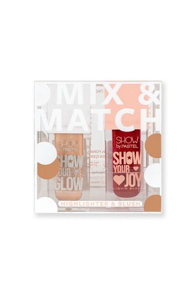 Pastel Show Your Joy Liquid Blush No:55 + Highlighter Set No 72