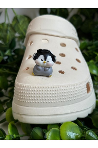 YuccaCo Accessorize Your Life Penguenli 3D Terlik Süsü/Üç Boyutlu Penguen Ter...
