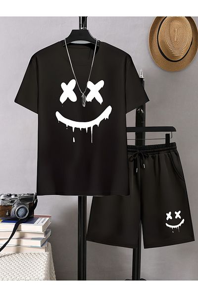 Let's Wear Premium Kids Bottom Top T-Shirt Shorts Set