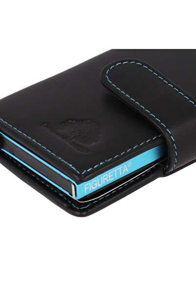 Greenburry Nappa Kreditkartenetui RFID Schutz Leder 7 cm