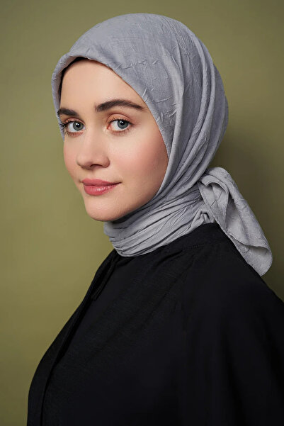 Modakaşmir سلسلة وشاح الخيزران - رمادي