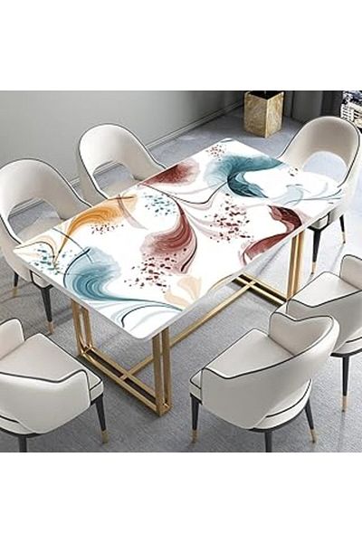 NETWORK ART Stickerart Table Covering Foil Furniture Table Covering Foils Abstract Watercolor