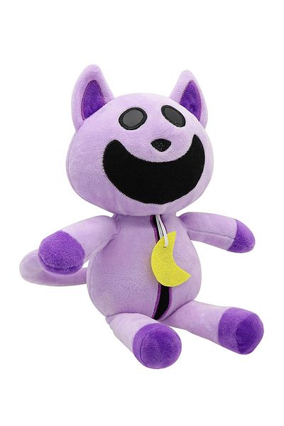 OEM CatNap Smiling Critters Plush 32 cm Purple Cat Toy Kawaii Gift for Kids Collectible