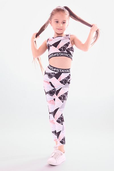 Colorinas Leggings cu imprimeu Grafix