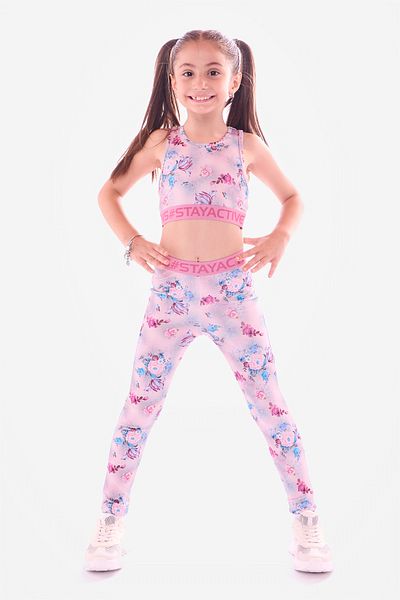 Colorinas Leggings cu imprimeu Grafix