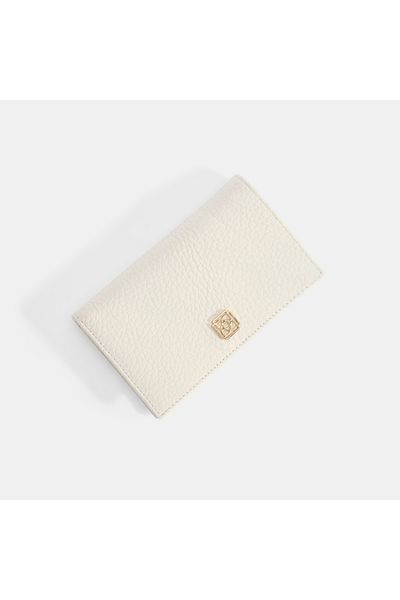 Desa Women's White Leather Wallet