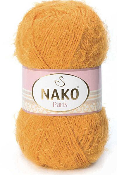 NAKO 5 Pieces Paris Hand Knitting Yarn 1043 Mustard