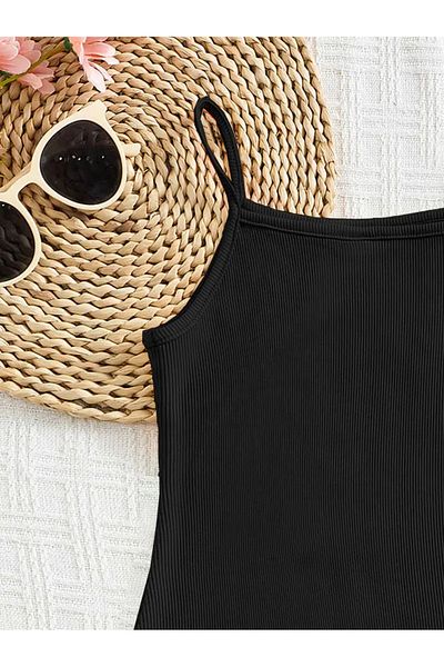 İBRE ROCHIE NEGRA IMPRIMATA CU DETALII DE FLORI DE BUMBAC