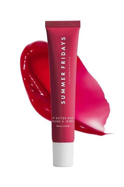 SUMMER FRIDAYS Tinted Lip Butter Balm - Conditioning Vegan Lip Balm for Instant Moisture, Shine & Hy