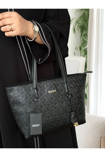 Dkny حقيبة كتف من دكني نسائية اصدار حديث انيقة وحلوة بحجم كبير ماستر بأللوان ...