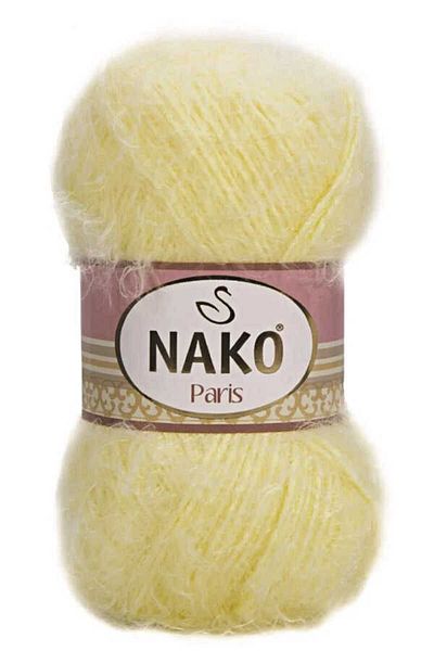 NAKO 5 τεμάχια Paris Hand Knitting Yarn 6748 Ανοιχτό κίτρινο