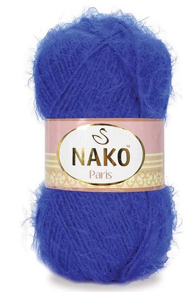 NAKO 5 τεμάχια Paris Χειροποίητο Νήμα 10357 Σαξ Μπλε