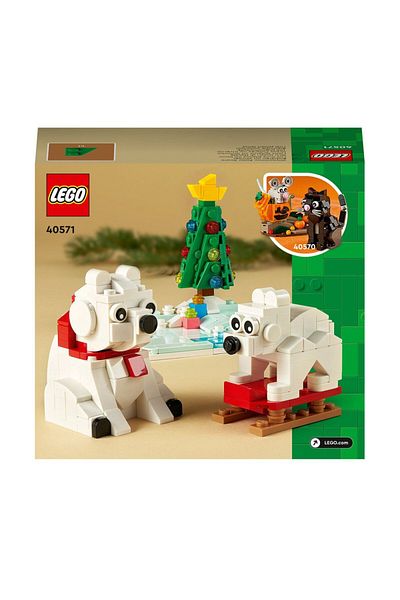LEGO LEGO Wintertime Polar Bears With Christmas Tree 40571 Play Set