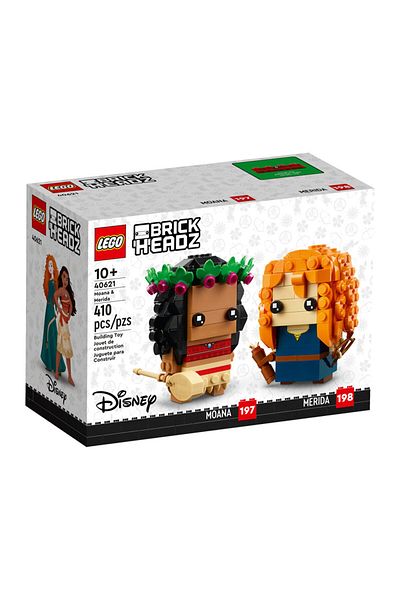 LEGO Brick Headz 40621 Disney Moana And Merida