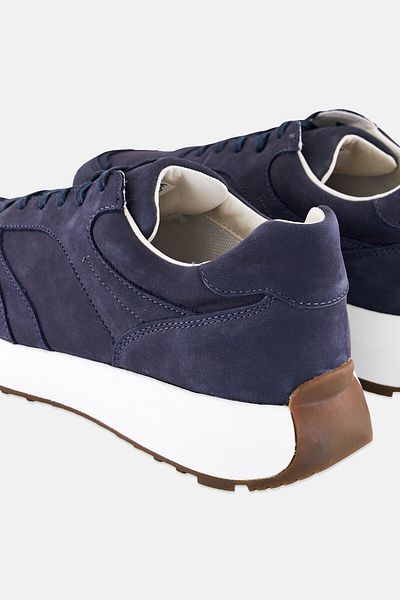 Geox Men U Volpiano B Lace Up Casual Shoes, Navy