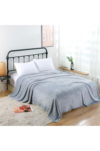 FIONNA.RO Cocolino Thin Blanket UNI - Light Grey