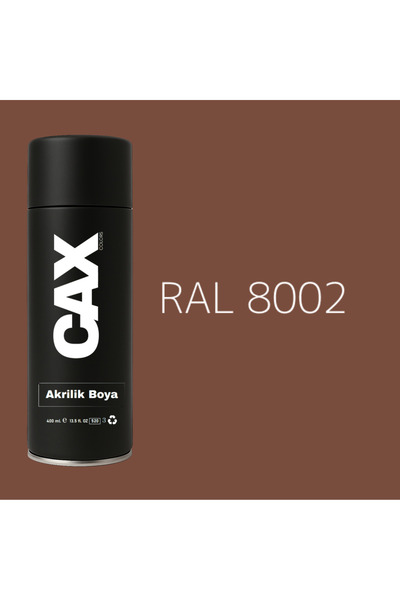 caxcolors EXTRA PİGMENTLİ ÖZEL YAPIM AKRİLİK SPREY BOYA 400 ML (KAHVE TONLARI...