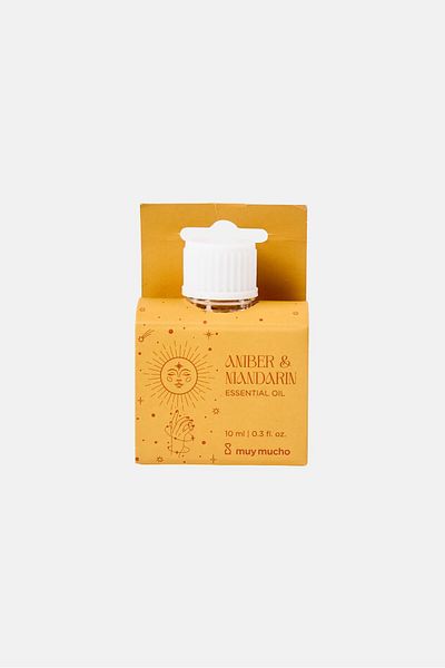 Muy Mucho Amber And Mandarin Essential Oil, 10ml