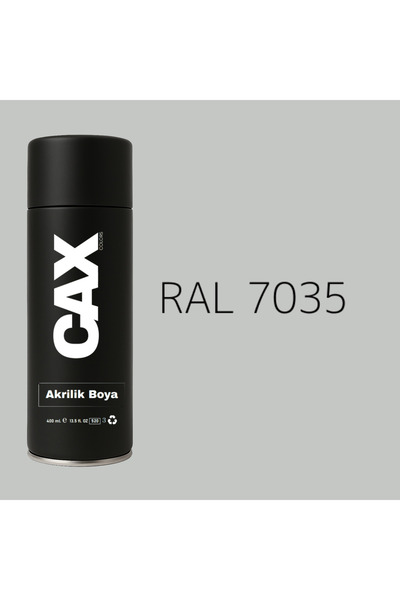 caxcolors EXTRA PİGMENTLİ ÖZEL YAPIM AKRİLİK SPREY BOYA 400 ML (GRİ TONLARI)(...
