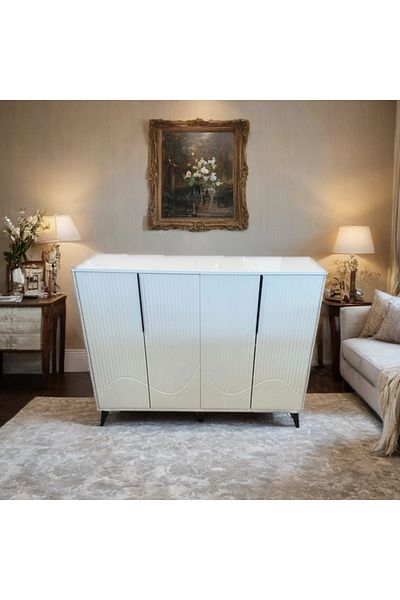 Ch 4-door shoe cabinet