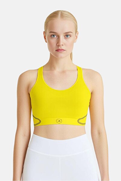 adidas حمالة صدر رياضية مبطنة بشعار العلامة التجارية من ستيلا مكارتني للنساء ...