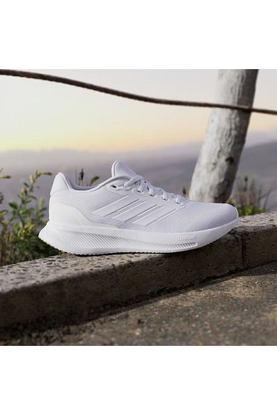 adidas Pantofi de alergat albi pentru femei Runfalcon 5