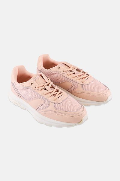 Levi's Women Sneaker Light Lace Up Casual Shoes, Pink
