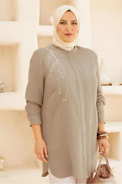 Alvina Cotton Muslin Tunic 20741