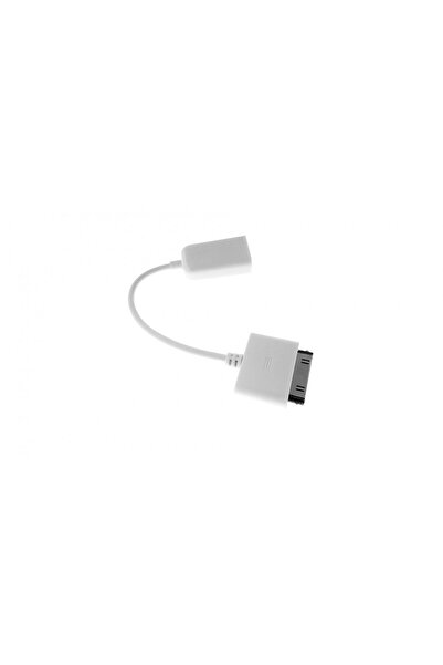 OEM Adaptor compatibil cu Apple's 30 pin la conector USB tip A mama, alb