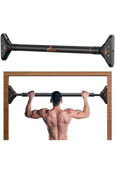 Sportneer Pull Up Bar: Strength Training Chin up Bar without Screws