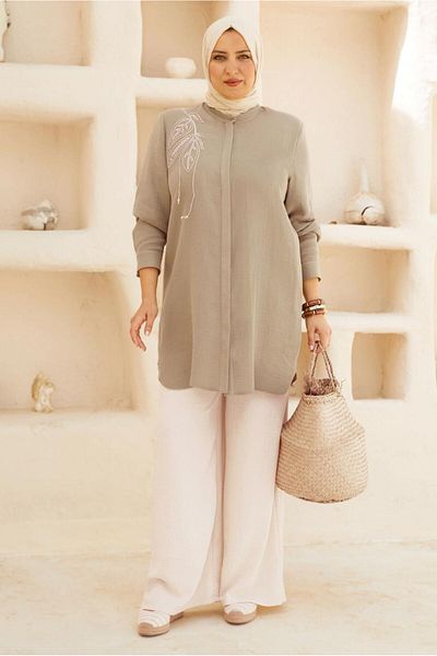 Alvina Cotton Muslin Tunic 20741