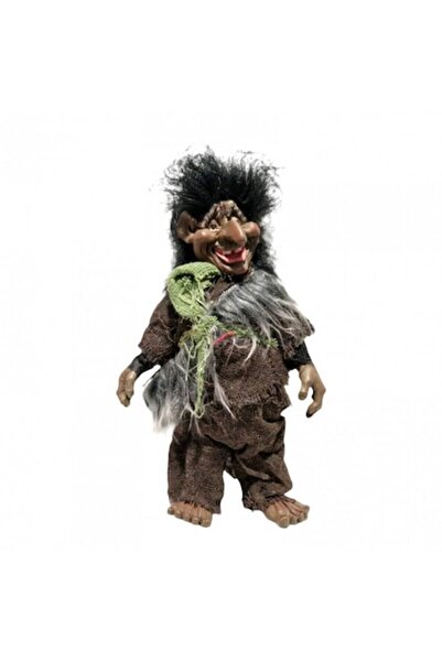 OEM Figurină de Halloween, Troll cu păr negru, 25 cm