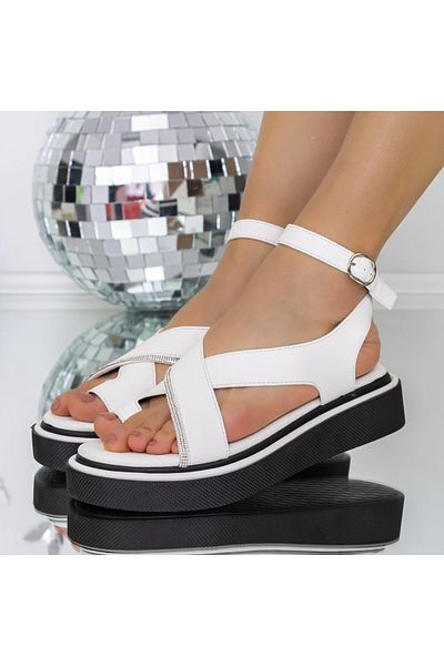 mei Women's Sandals 3Y13 White | Mei