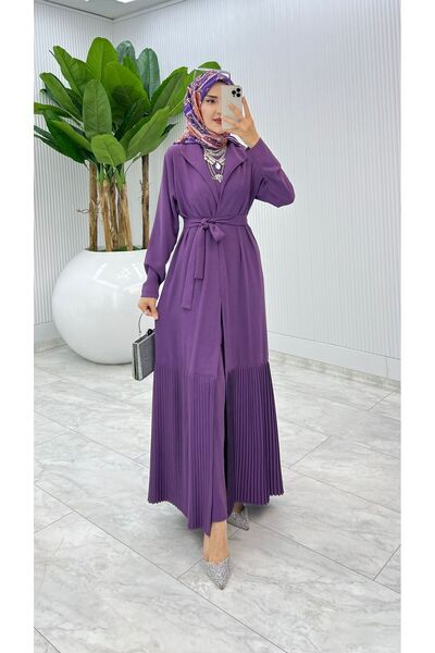 MB MODABERARDİ Pliseli Kap, İçlik ve Pantolonlu Kadın Üçlü Takım