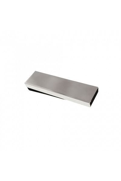 OEM Carcasa USB-06 , pentru memorie USB, din metal, cu clip, argintie