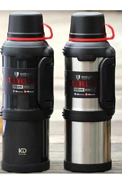 Muhtelif Vacuum 4 Litre Aile Boy Paslanmaz Çelik İSSİ Termos Karışık Renk