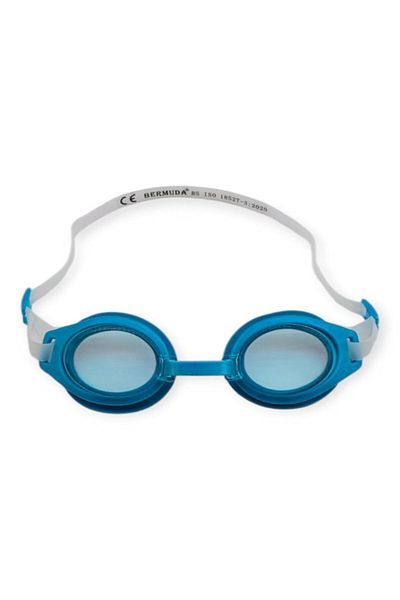 Osso Fashion Children's Swimming Goggles with Silicone Carrying Bag Turquoise - Xh1300