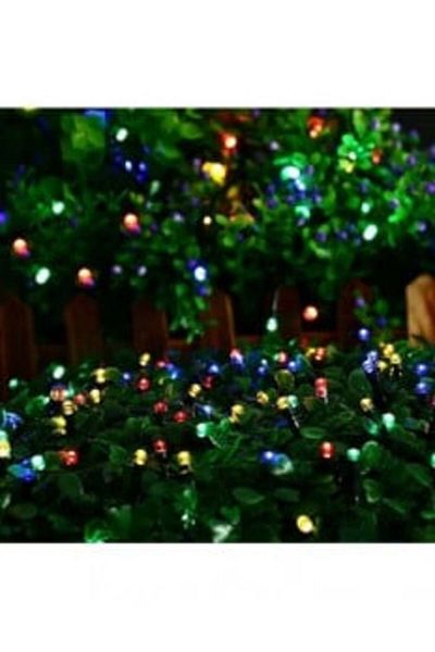 Blusmart Holiday Installation – 100 LEDs, 10 meters, Solar Charging and Light Sensor