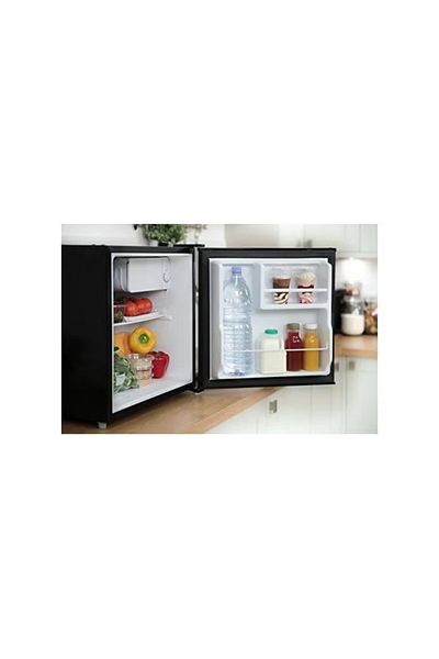 DLC Mini Fridge Single Door Refrigerator 50 Liters, 60W, 50/60Hz, 220-240V 60 W Black