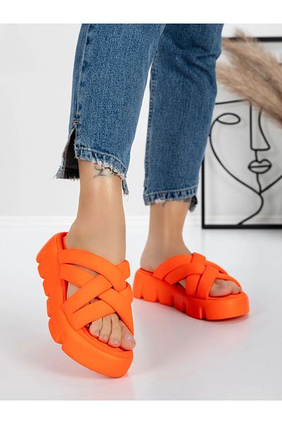mei Women's Slippers 2HXS3 Orange | Meli