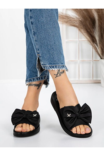 mei Women's Slippers with Low Sole 5XJ57 Black | Mei