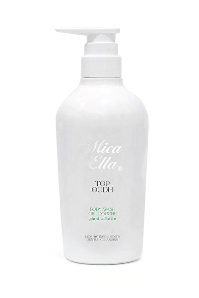 ALKHURAIJI ميكاايلا هلام الاستحمام الفاخر توب عود - 500 مل