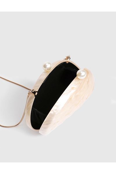 İLVİ Haines Cream Women's Portfolio Bag