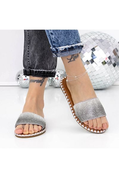 mei Women's Slippers with Low Sole 3BL1 Grey | Mei